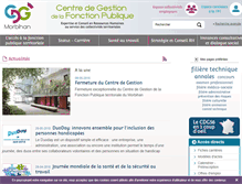 Tablet Screenshot of cdg56.fr